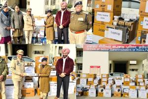 Modernization Of Police: ਫ਼ਰੀਦਕੋਟ ਪੁਲਿਸ ਹੋਵੇਗੀ ਹਾਈਟੈਕ: ਐਸ.ਐਸ.ਪੀ. ਵੱਲੋਂ ਥਾਣਿਆਂ ਨੂੰ ਨਵੇਂ ਲੈਪਟਾਪ ਤੇ ਕੰਪਿਊਟਰ ਵੰਡੇ