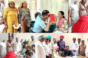 Free Medical Camp: ਕਿੱਕਰਖੇੜਾ ਦੇ ਮੈਡੀਕਲ ਕੈਂਪ ‘ਚ ਮਰੀਜ਼ਾਂ ਦੀ ਜੁਟੀ ਭੀੜ, ਮਰੀਜ਼ਾਂ ਨੂੰ ਮੁਫ਼ਤ ਦਵਾਈਆਂ ਦਿੱਤੀਆਂ
